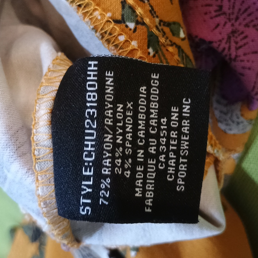 SHARP LADIES SZ LG JULES AND LEOPOLD FLORAL PANT - Picture 5 of 8